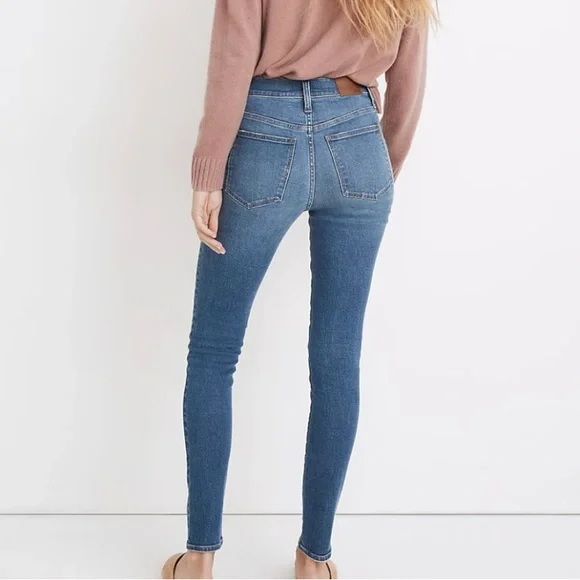 NWOT Madewell Button-front Mid-rise Skinny Jean - Picture 3 of 13